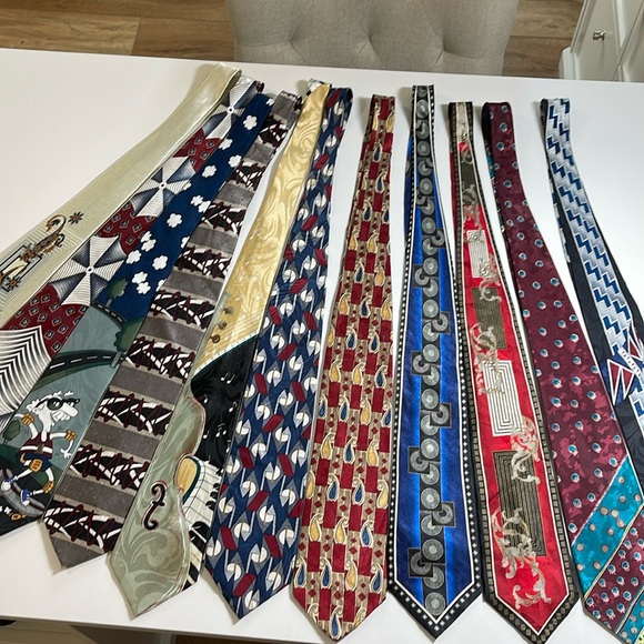Lot of men’s neck ties - Picture 1 of 8